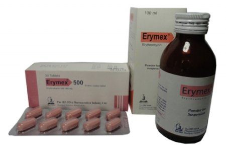 Erymex 125mg/5ml Powder for Suspension