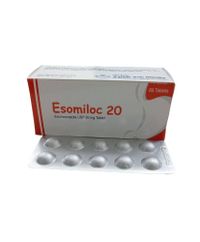 Esomiloc 20mg Tablet