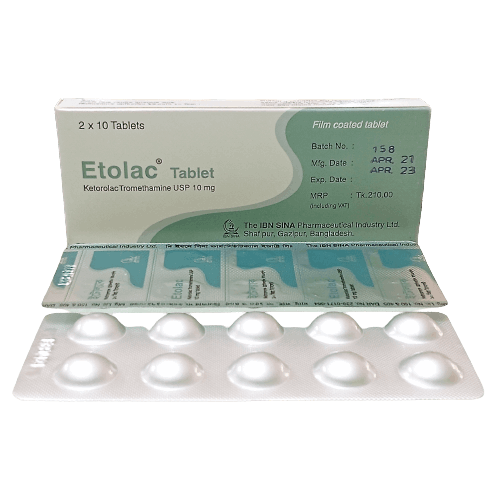 Etolac 10mg Tablet