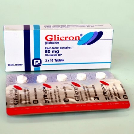 Glicron 80mg Tablet
