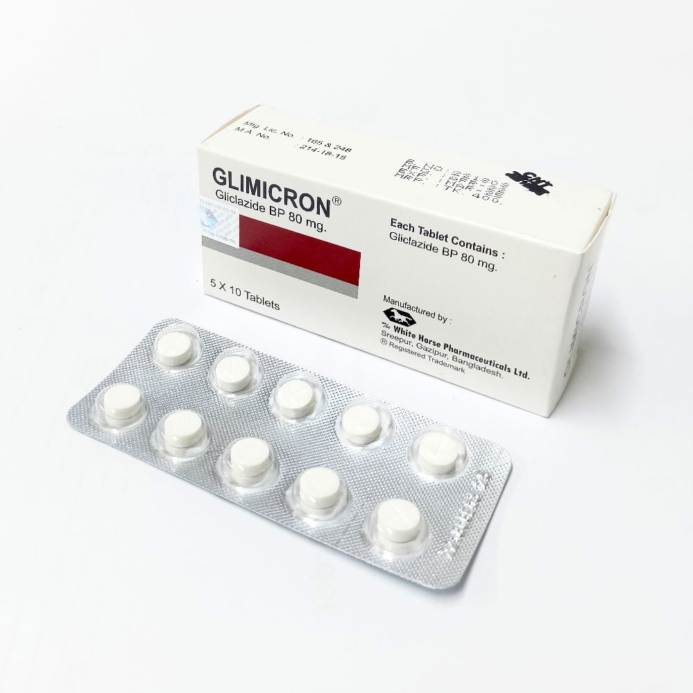 Glimicron 80mg Tablet