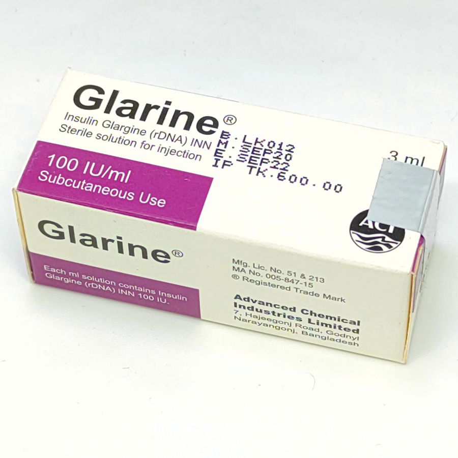 Glarine 100IU/ml Injection
