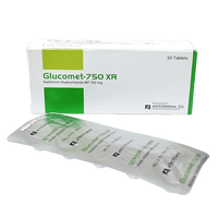 Glucomet XR 750mg Tablet