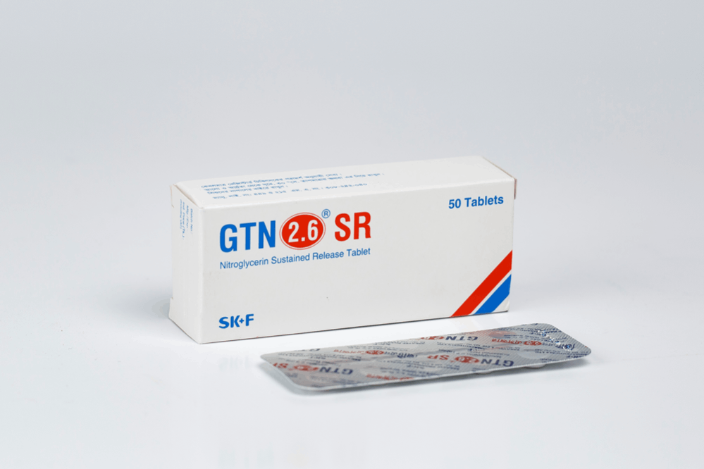 GTN SR 2.6mg Tablet