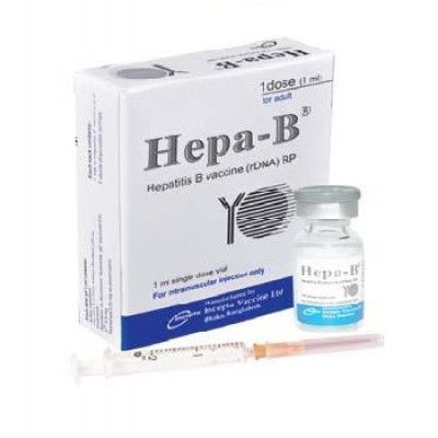 Hepa-B IM Injection 20mcg/ml Injection - Arogga Online Pharmacy