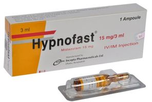 Hypnofast 15mg/3ml Injection
