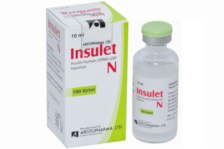 Insulet N 100IU 100IU/ml Injection