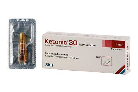 Ketonic 30mg/ml Injection